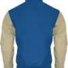 13 Reasons Why Varsity Liberty High Blue Jacket Back