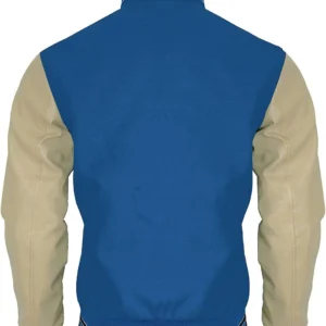 13 Reasons Why Varsity Liberty High Blue Jacket Back