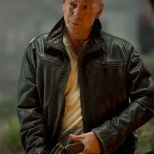 A Good Day To Die Hard 5 John McClane Leather Jacket
