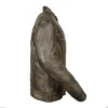 Abriel Distressed Leather Jacket Side View