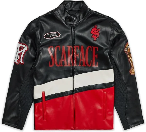Al Pacino Tony Montana Scarface Racer Jacket