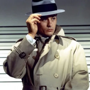 Alain Delon Le Samourai Double Coat