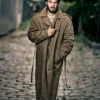 Andrew Garfield After The Hunt Brown Coat