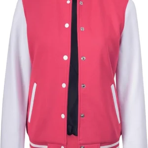 Arielle Trendy Letterman Highschool Baseball Bomber Jacket Fornt