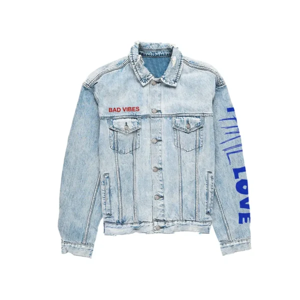 Bad Vibes Xxxtentacion Jacket Front