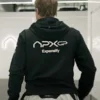 Brad Pitt F1 Movie 2025 Black Hoodie back