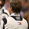 Brad Pitt F1 The Movie White Racer Jacket Back