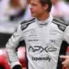 Brad Pitt F1 The Movie White Racer Jacket Front