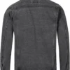 Brycen Grey Denim Jacket for Men Back
