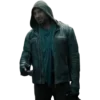 Buy Dave Bautista Afterburn Black Distressed Leather Jacket
