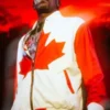 Cali to Canada Tour 2024 Snoop Dogg Flag Jacket side