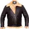 Casey Brown Shearling Lined Vintage Jacket