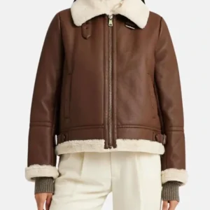 Cecelia Brown B3 Real Leather Jacket
