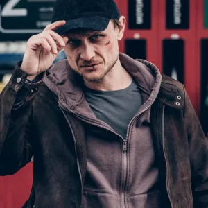 Cezar Grumazescu Subteran Brown Suede Jacket
