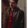 Christopher Moltisanti The Sopranos Black Jacket Front