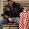 Christopher Moltisanti The Sopranos Black Jacket Sitting Pose