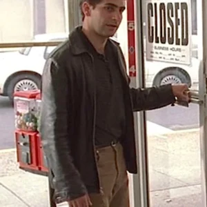 Christopher Moltisanti The Sopranos black biker jacket
