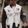 Damson Idris F1 Movie APXGP Team Varsity Jacket Front