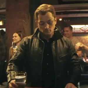 Dave Gudsen Smoke S01 Black Leather Jacket