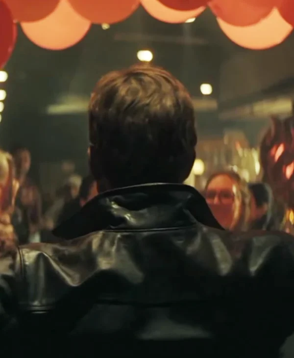 Dave Gudsen Smoke S01 Black Leather Jacket Back