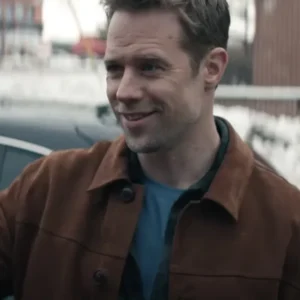 David O’Donnell Reacher S02 Brown Suede Leather Jacket