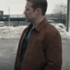 David O’Donnell Reacher S02 Brown Suede Leather Jacket Right Side View