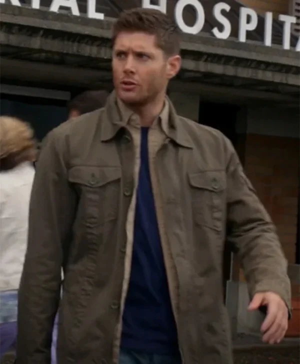 Dean Winchester Supernatural Cotton Trucker Jacket Back