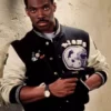 Eddie Murphy Beverly Hills Cop Varsity Bomber Jacket Front