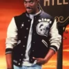 Eddie Murphy Beverly Hills Cop Varsity Bomber Jacket Front View
