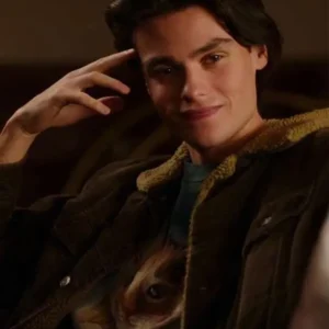 Felix Mallard Ginny & Georgia Brown Jacket Front