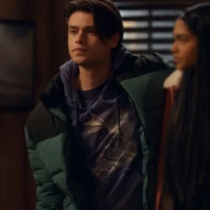 Felix Mallard Ginny & Georgia Green Puffer Jacket