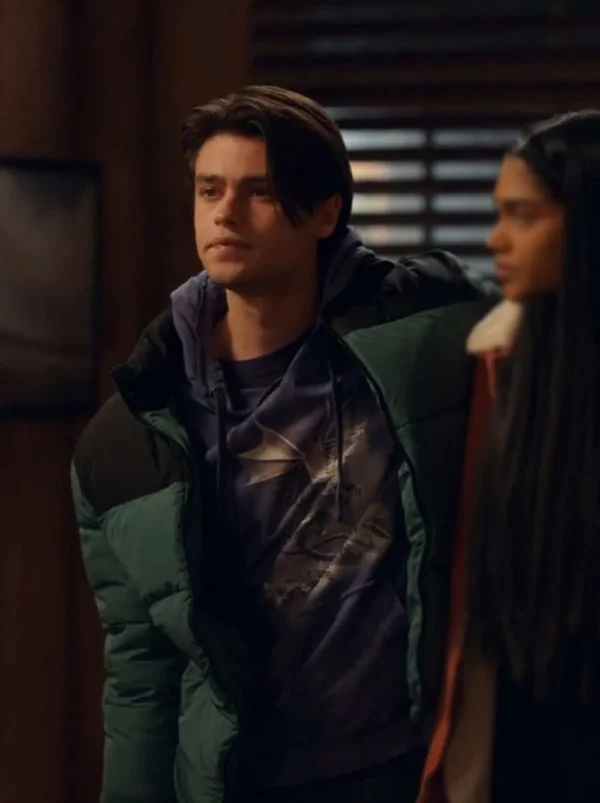 Felix Mallard Ginny & Georgia Green Puffer Jacket