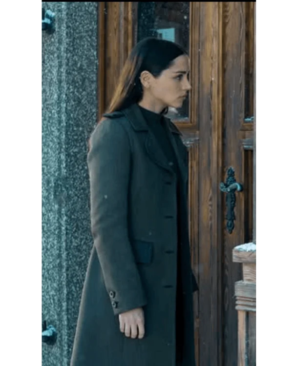 From the World of John Wick Ballerina Wool Coat Side View