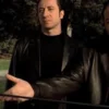Furio Giunta The Sopranos Leather Blazer Front