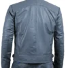 Jacob Classic Gray Riding Jacket Back