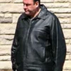 James Gandolfini The Sopranos Tony Soprano Vintage Leather Jacket Side
