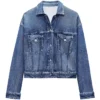 Jennifer Robertson Ginny and Georgia S03 Denim Jacket Front View