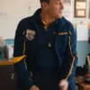 Jon Hamm Mean Girls 2024 Coach Blue Track Jacket