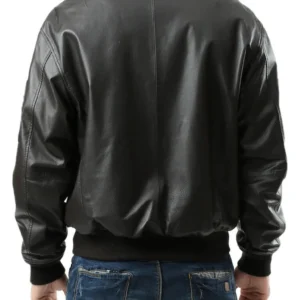 Jonah Black Ma 1 Leather Jacket Back