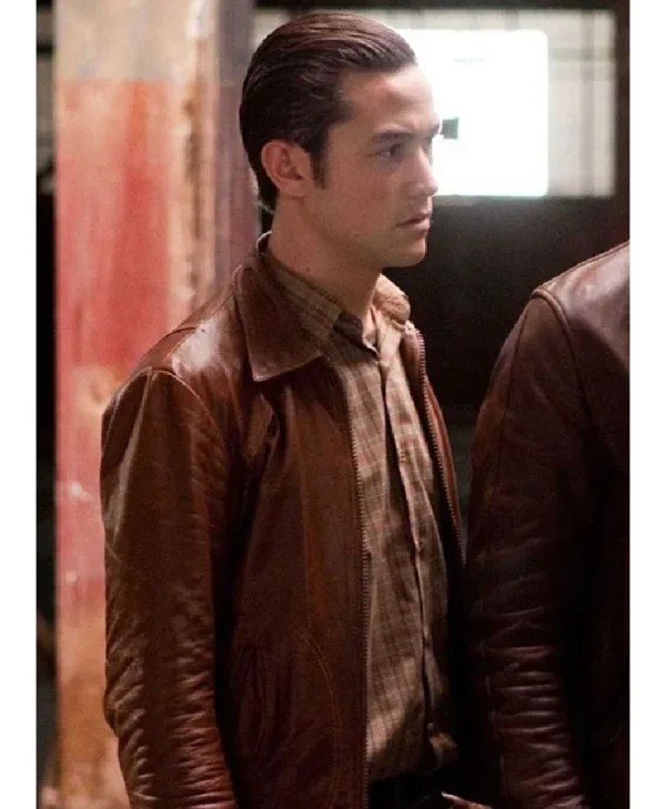 Joseph Levitt Inception Leather Jacket Side View