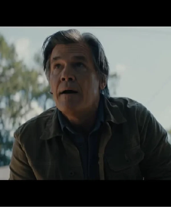 Josh Brolin Weapons Green Cotton Jacket