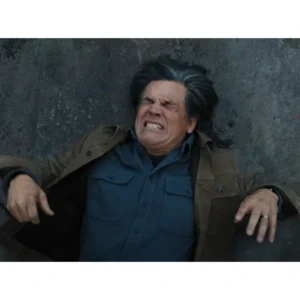 Josh Brolin Weapons Green Cotton Jacket View