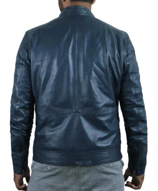 Josh Brown Cafe Racer Moto Jacket Back