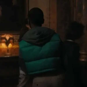 Joy Sunday Wednesday Puffer Vest back