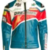 Juice WRLD Bandit ft Youngboy Cafe Racer Dreamer Leather Jacket front