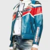 Juice WRLD Bandit ft Youngboy Cafe Racer Dreamer Leather Jacket side
