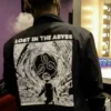 Juice WRLD Lost In The Abyss Parachute jacket back