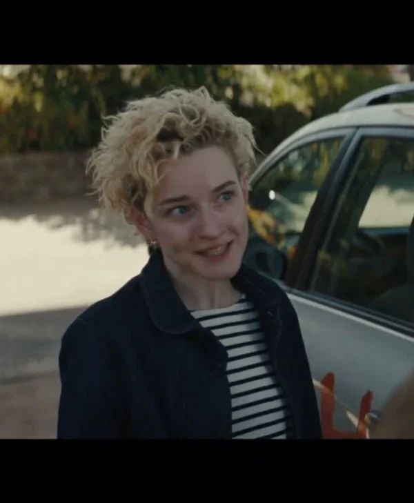 Justine Gandy Weapons Movie Wool Blue Jacket