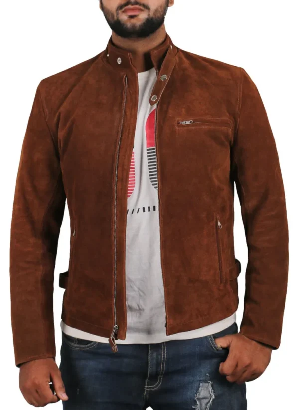 LJ brown suede jacket