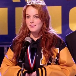 Lindsay Lohan Mean Girls Letterman Varsity Jacket